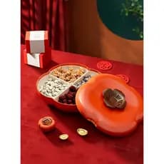 2024 Novo Estilo Bandeja de Doces Ano Novo do Dragão Ano Novo Chinês Casamento Criativo Caixa de Doces Caixa de Comparti