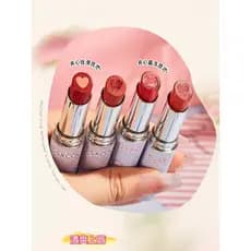 Lessxcoco sanduíche cristal geléia batom amor geléia batom delicado espelho Toot batom mudança batom brilho de água