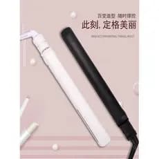 Tala elétrica para salão de beleza, alisamento de cabelo, ondulação de dupla utilização, Mini tábua de alisamento, franj