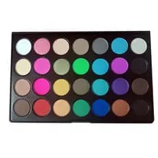 Estúdio de maquiagem profissional paleta de sombras 28 cores fosco paleta de sombras cor marrom maquiagem profissional a