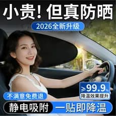 Protetor solar para carro estilo Hong Kong