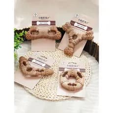 Produtos quentes transfronteiriços Ossos de plástico de madeira Brinquedos Molares Sticks Resistente à mordida Limpeza d