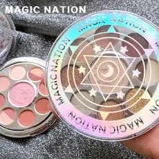 Dreamland Star Glow Magic Paleta de sombras de oito cores Delicado Fosco Perolado Blush Paleta multifuncional de alto br
