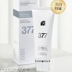 Genuíno Sopu 377 Limpador de clareamento de cuidados especiais 120ml Controle de óleo Limpeza profunda Iluminando poros