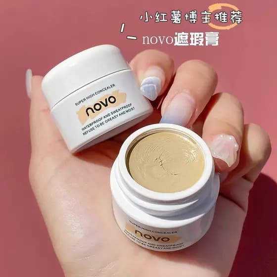 Novo Light Translúcido Flawless Concealer Corretivo Corretivo Corretivo Pó Antiaderente Não-tirar Anti-suor Escondendo M