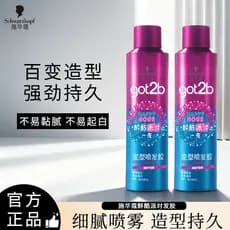 Schwarzkopf Bunk Party Hairspray 250ml Estilo de cabelo masculino Estilo de longa duração Fragrância refrescante não peg