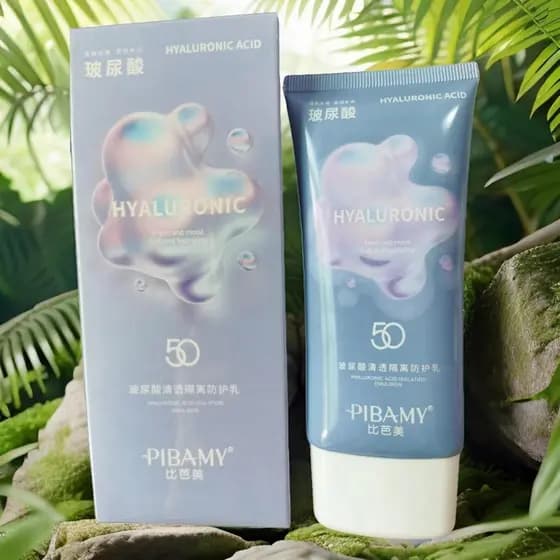 Bibamei produto genuíno ácido hialurônico isolamento claro loção protetora Natural refrescante hidratante branco hidrata