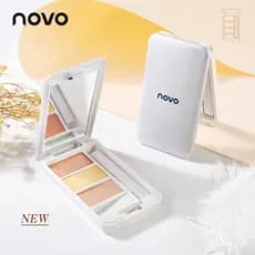 Genuíno NOVO Tricolor corretivo olheiras marcas de acne placa de cobertura manchas de acne rosto loja principal oficial