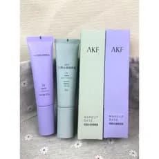 AKF Light Face Water Feeling Base Creme Roxo Maquiagem Primer Base Corretivo Creme Facial Simples Controle de Óleo Ilumi