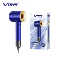 VGR445 Secador de cabelo sem escova rápido novo estilo transfronteiriço com proteção contra superaquecimento Secador de