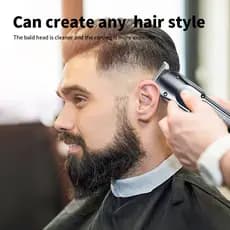 Máquina de cortar cabelo elétrica Máquina de cortar cabelo elétrica Máquina de cortar cabelo