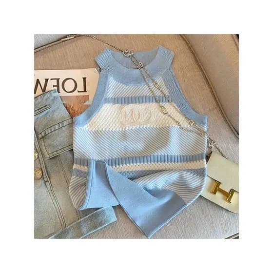 Camisola pequena tailandesa feminina, roupa externa de verão, lindo terno traseiro, Base interna, roupa de menina quente
