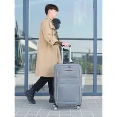 Oxford pano bagagem trole caso forte durável engrossado mala masculino Universal roda senha caso 93cm grande capacidade