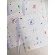 Bonito dos desenhos animados A4 engrossado transparente capa de livro clipe de cordão estudantes do ensino fundamental p
