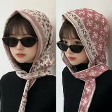Versão coreana dupla face impressa dupla face dupla camada feminina moda verão todos @-