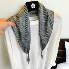 Primavera verão novo estilo cachecol triângulo cachecol feminino fino pequeno colete All-Match protetor solar lenço ar c