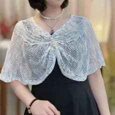 26 primavera verão estilo malha oco pulôver xale feminino verão elegante All-Match protetor solar respirável estilo fino