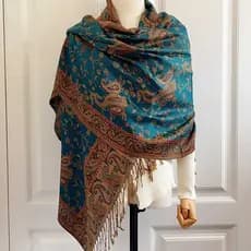 Outono inverno clássico Cross-Border imitação de caxemira novo estilo moda quatro estações All-Match Jacquard caju porca