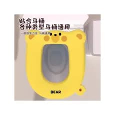 2026 novo estilo inverno engrossado assento do vaso sanitário à prova dwaterproof água pegajoso capa de assento do toale