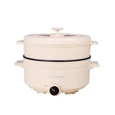 Rongshida panela quente elétrica multifuncional panela quente elétrica doméstica grande capacidade integrada panela quen