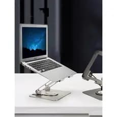 Metal portátil dobrável suporte Tablet computador Desktop elevador aumentando dissipação de calor suporte giratório de 3