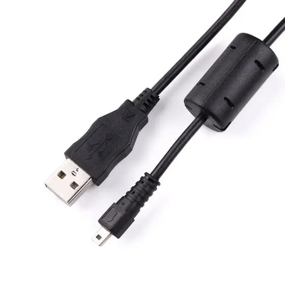 Cabo de dados USB para câmera Pend CCD A10 A20 A30 E10 E50 E60 E70 E80 E90 H90