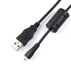 Cabo de dados USB para câmera Pend CCD A10 A20 A30 E10 E50 E60 E70 E80 E90 H90