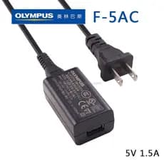 Adaptador de carregamento Original para câmera Olympus OM-5 E-P7 TG-5 TG-6 EM10IV F-5AC