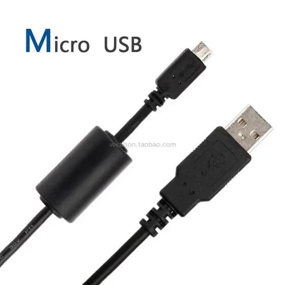 Adequado para Panasonic FT7 FZ80 FZ85 FZ1000M2 LX10 LX100M2 cabo de dados de carregamento cabo USB