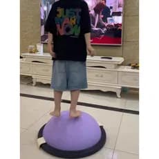 Onda velocidade bola semicírculo equilíbrio bola núcleo treinamento em casa yoga bola Pilates Fitness hemisfério yoga sa
