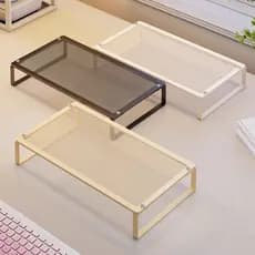 Grade suporte para laptop Monitor de mesa suporte elevado mesa de computador suporte de mesa multifuncional material de