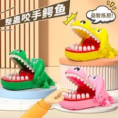 Crianças mordendo dedo crocodilo dentes extração dentes mordendo descompressão ferramenta útil goma macia dinossauro den