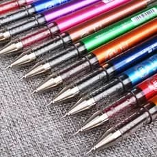 Caneta de gel piloto japonês Baile LHM-15C4 Maica Beauty Gel Pen para estudantes da escola primária Caneta colorida 0.4m