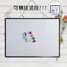 Funi Pendurado Quadro Branco Magnético Dupla Face Apagável Quadro de Avisos Escritório Ensino Conferência Pequeno Quadro