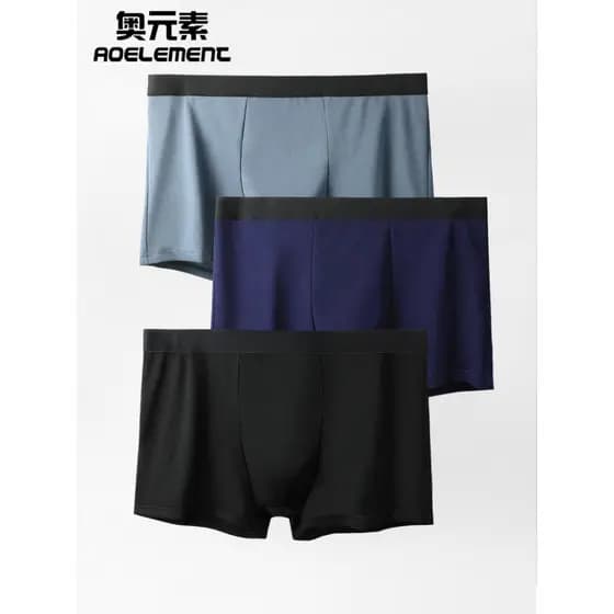Cuecas boxer masculinas de algodão puro, cuecas boxer de tamanho grande, confortáveis, respiráveis, calças de algodão pa