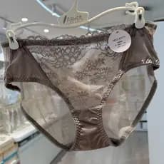 Apenas amor gato 5295 calcinha de renda feminina japonês fresco Jacquard cintura onda cuecas plissadas algodão virilha m