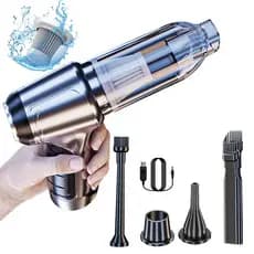 Aspirador de pó para carro, sem fio, multifuncional, sem escova, dupla utilização, integrado, Mini ventilador de carro d