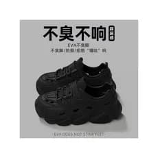 Buraco sapatos 2026 novo verão masculino aumentando Anti-deslizamento sapatos de pesca resistente ao desgaste estilo con