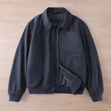 Inverno acolchoado grosso Retro lapela puro algodão lavado angustiado jaqueta masculina Casual solto topo na moda