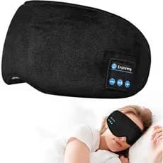 Cross-Border 3D Bluetooth máscara de olho fone de ouvido inteligente sem fio chamada música Earmuffs respirável sono fer