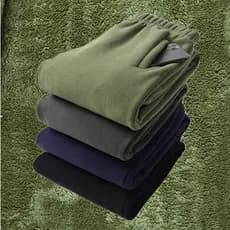 Calças de lã Polar dos homens esportes ao ar livre quente caminhadas calças de lã engrossado calças de lã Plus Size masc