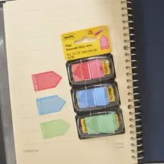 W Wantong 7008 Etiqueta de índice de nota pegajosa Indicação criativa Fluorescente Marca de escritório Etiqueta de plást
