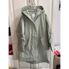 Metes Roupas femininas acolchoadas de algodão outono inverno com capuz solto cor sólida quente Parker jaqueta acolchoada