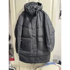 Jaqueta masculina Meist de inverno, comprimento médio, quente, Casual, com capuz, 90, pato, jaqueta espessada