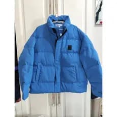 Produtos domésticos Meijia Jaqueta masculina de inverno espessada gola alta sem capuz Casual solto pato jaqueta masculin