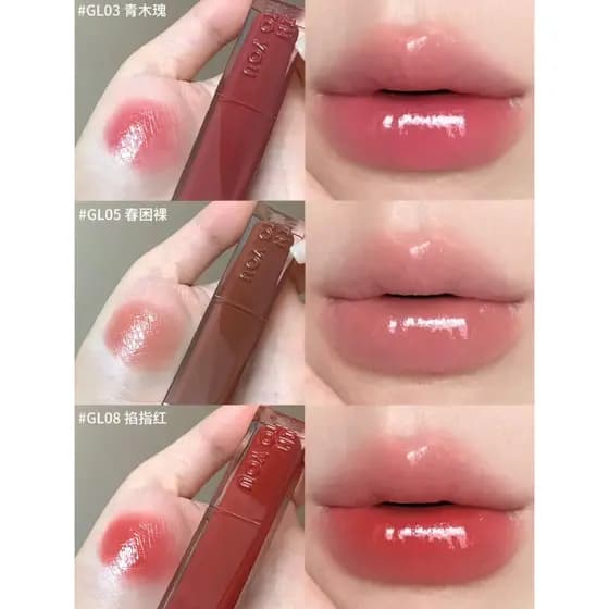 [Novo produto] INTO YOU Espelho Batom Amostra Batom Feminino Hidratante Hidratante Luz Espelho Cor Segurando Teste Cor