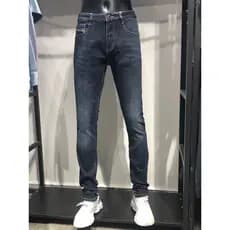 Marca roupas masculinas Jck Jns outono inverno grosso masculino ligeiramente fino-ajuste pés pequenos estiramento calças