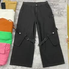 Preto lavado Jeans feminino gordura mm tamanho grande cintura alta cobrindo carne cobrindo virilha Multi-bolso ferrament
