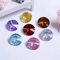 Acessórios de cortina fivela de cristal fivela de cortina fivela de strass botão decorativo pingente DIY jóias saco maci