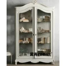 País americano escultura em madeira maciça estante armário de vinho armário lateral de jantar francês Retro madeira maci